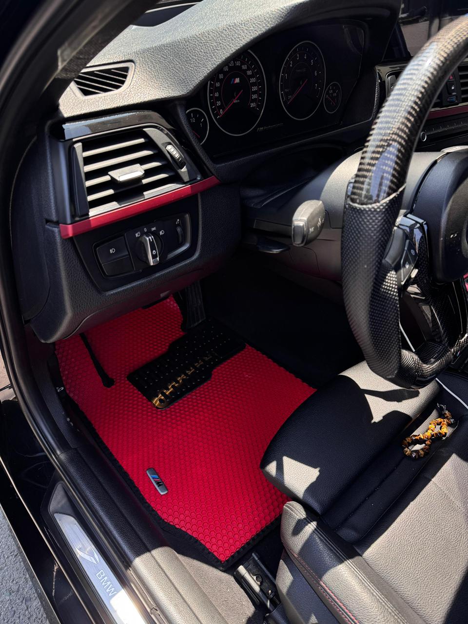 BMW F30 (2011-2019) üçün Xüsusi Eva Ayaqaltı – kiçik şəkil 5