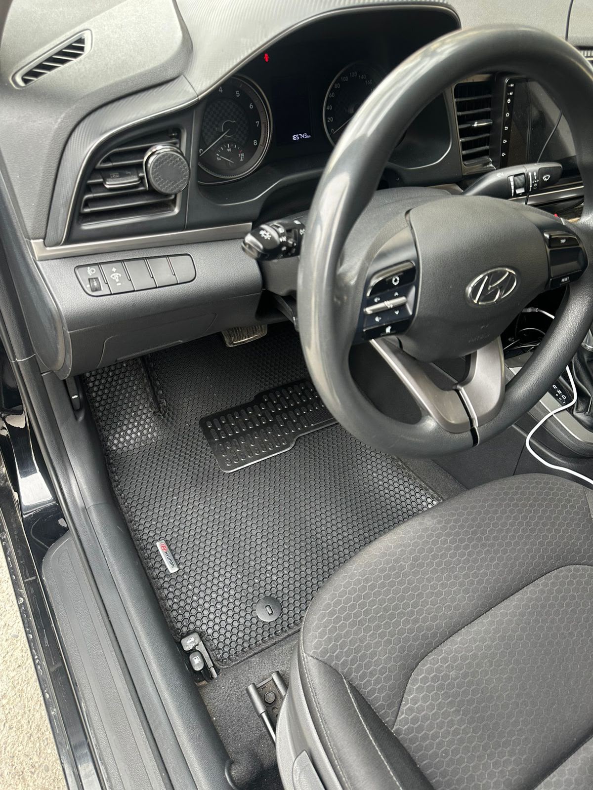 Hyundai Elantra (2016-2020) üçün Premium Kartier Eva Ayaqaltı – kiçik şəkil 4