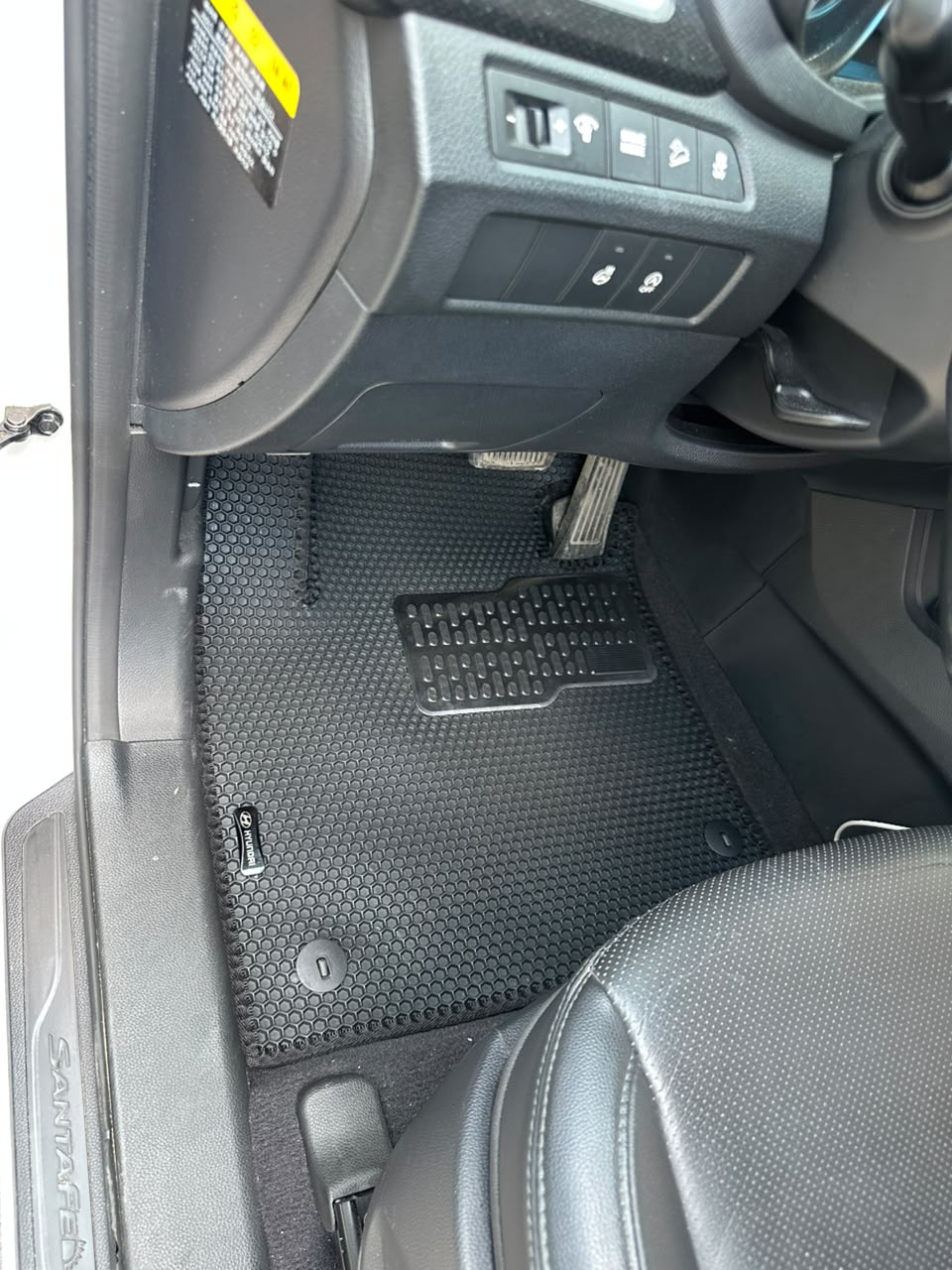 Hyundai Santa Fe üçün Premium Rezin Ayaqaltı – kiçik şəkil 4
