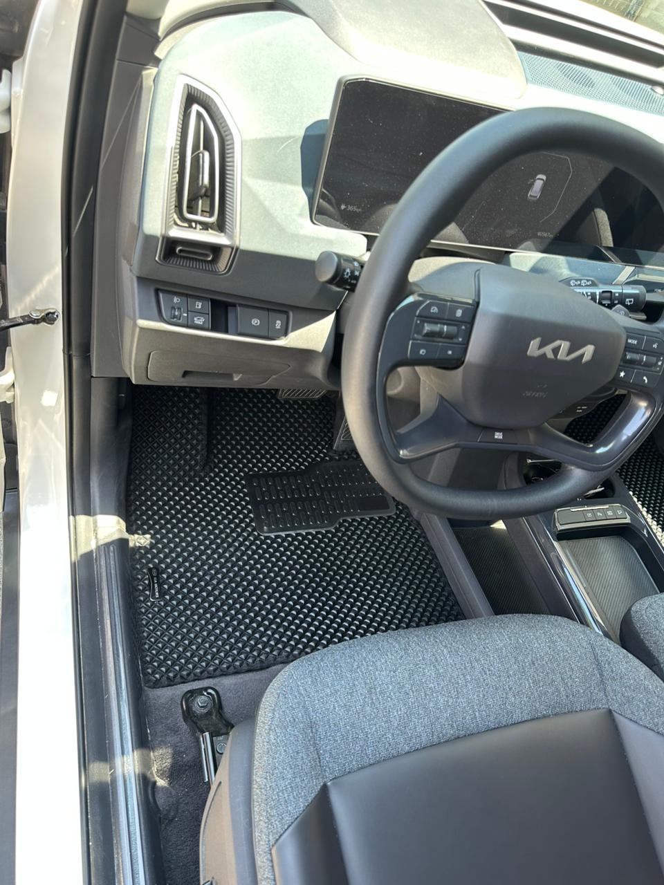Kia EV5  üçün Premium Paxlava Dizaynlı Eva Ayaqaltı – kiçik şəkil 4
