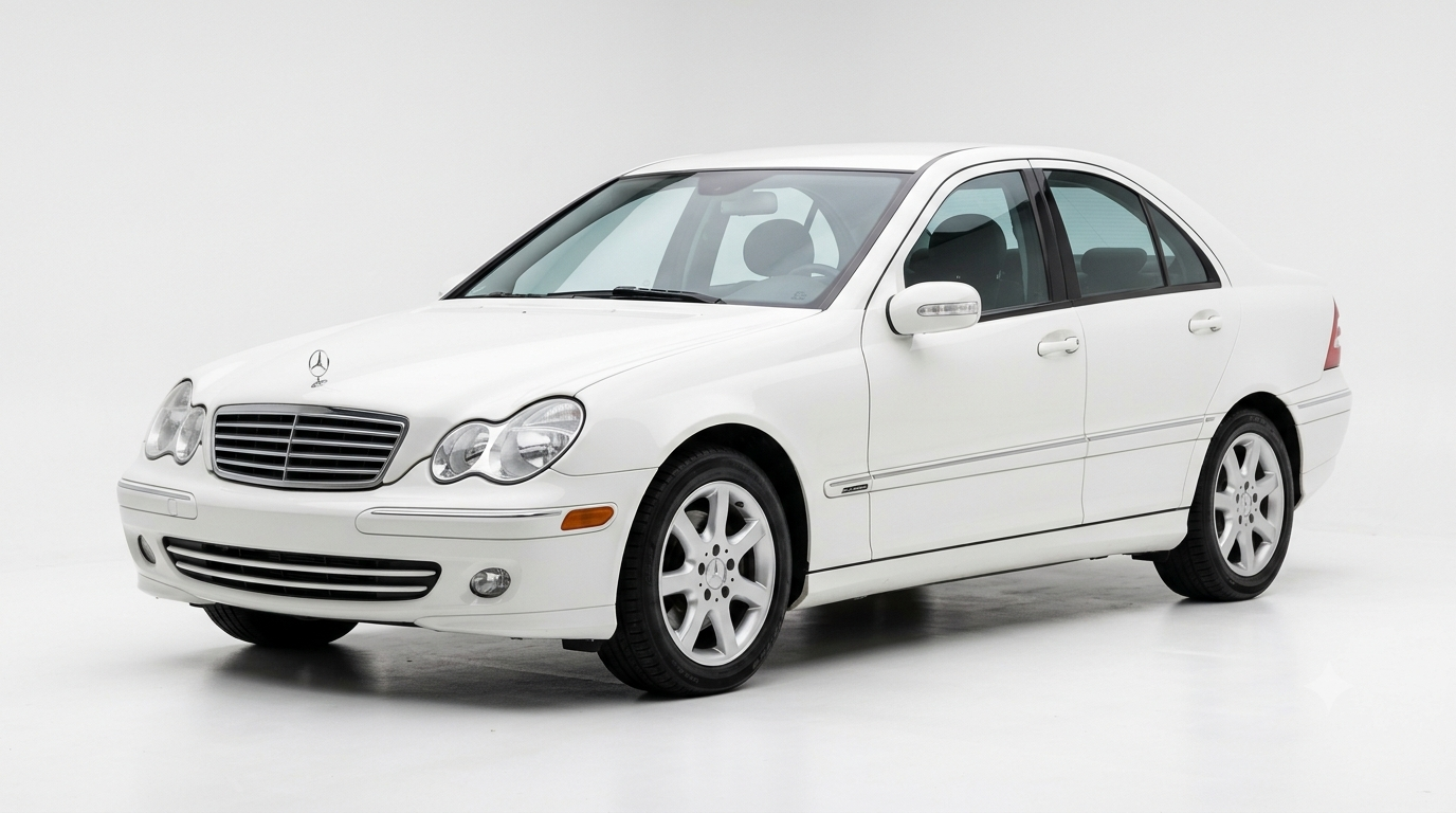 Mercedes-Benz W203 (C-Class) üçün Premium Kartier Eva Ayaqaltı